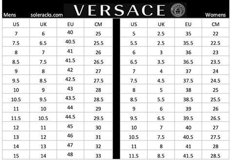 versace size guide womens shoes|do versace shoes run small.